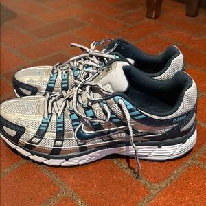 Nike P-6000 Armory Navy Flat Silver *New*